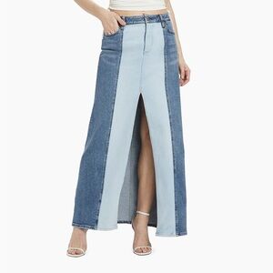 Alice and Olivia two tone skirt